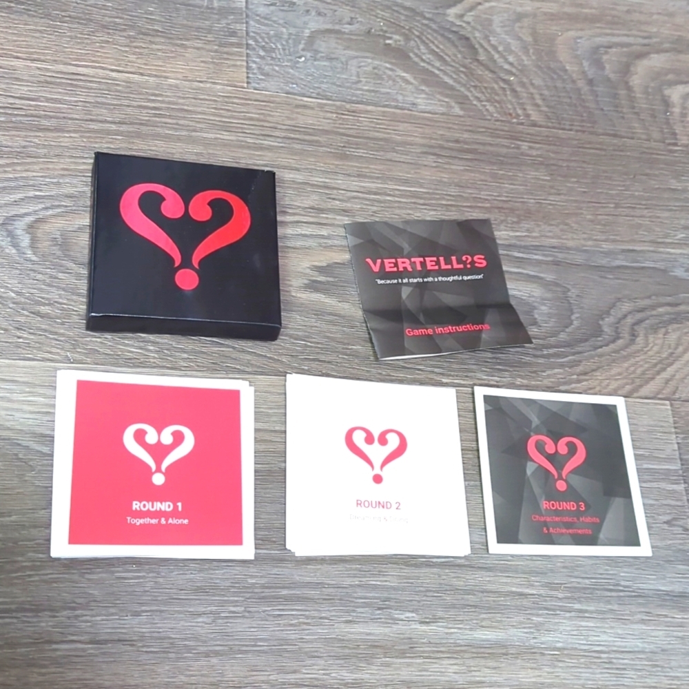 ❤️5/$25  ✨NWT Vertellis Romance Game Card Edition